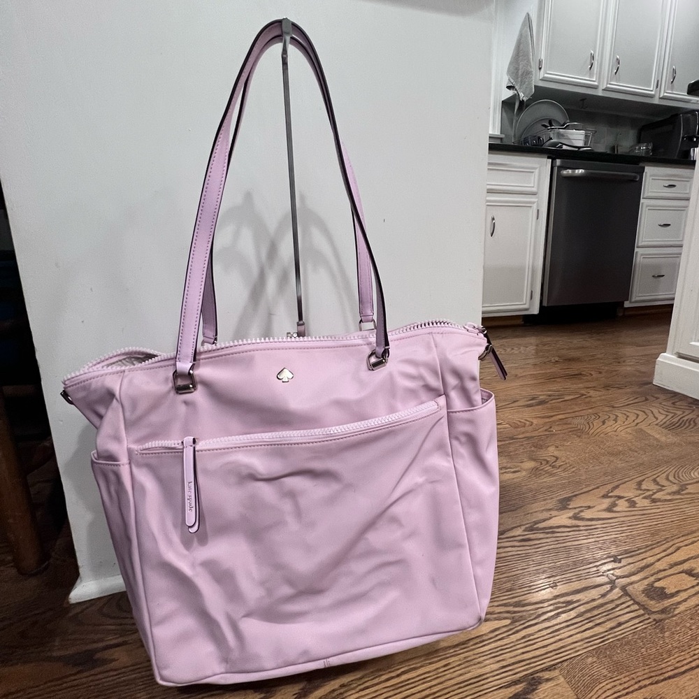 Light pink Kate Spade Tote or baby bag